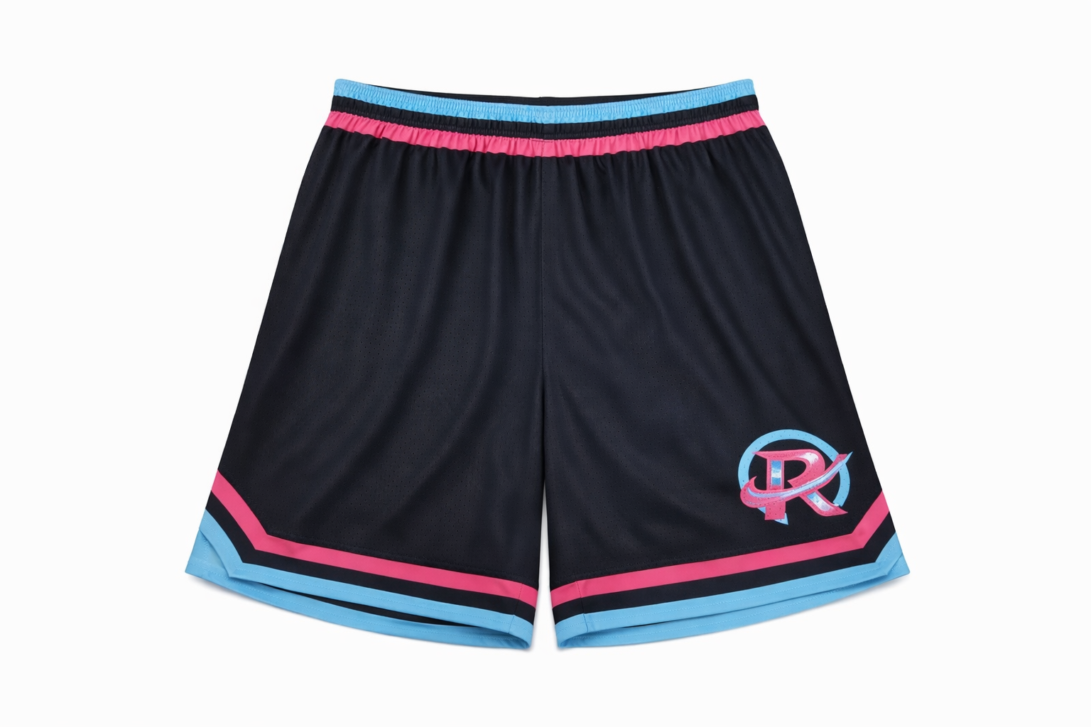 Blue & Pink Shorts